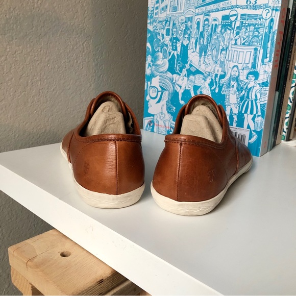 Frye Leather Slip On Shoes - Picture 3 of 8